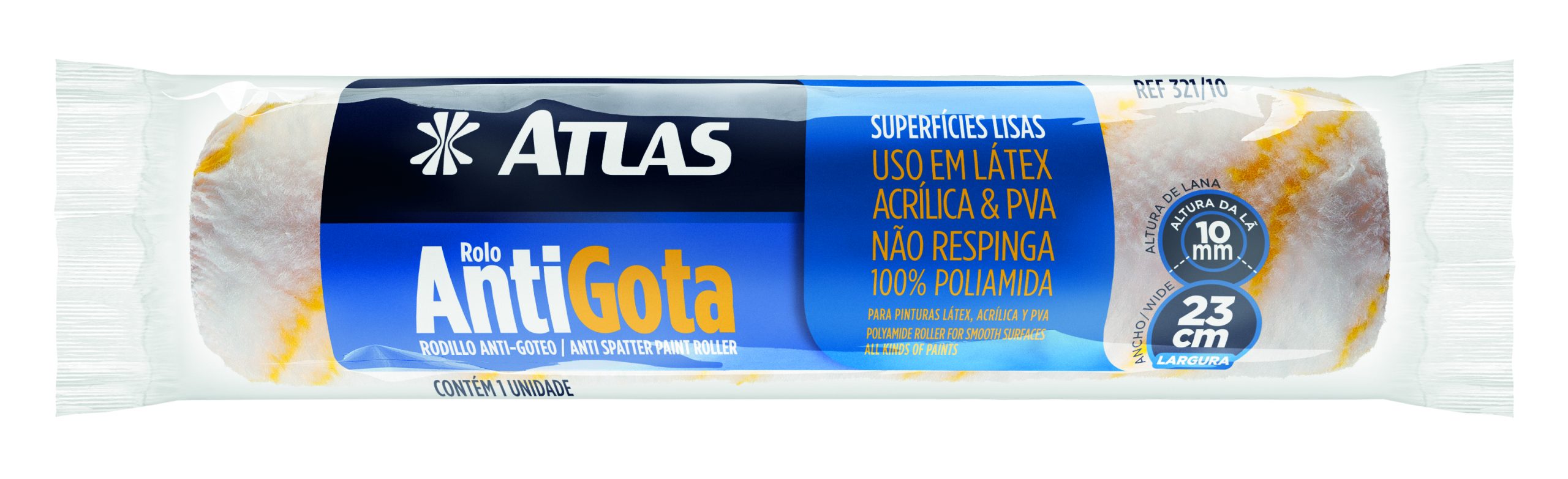 Rolo Atlas Anti Gota 23cm