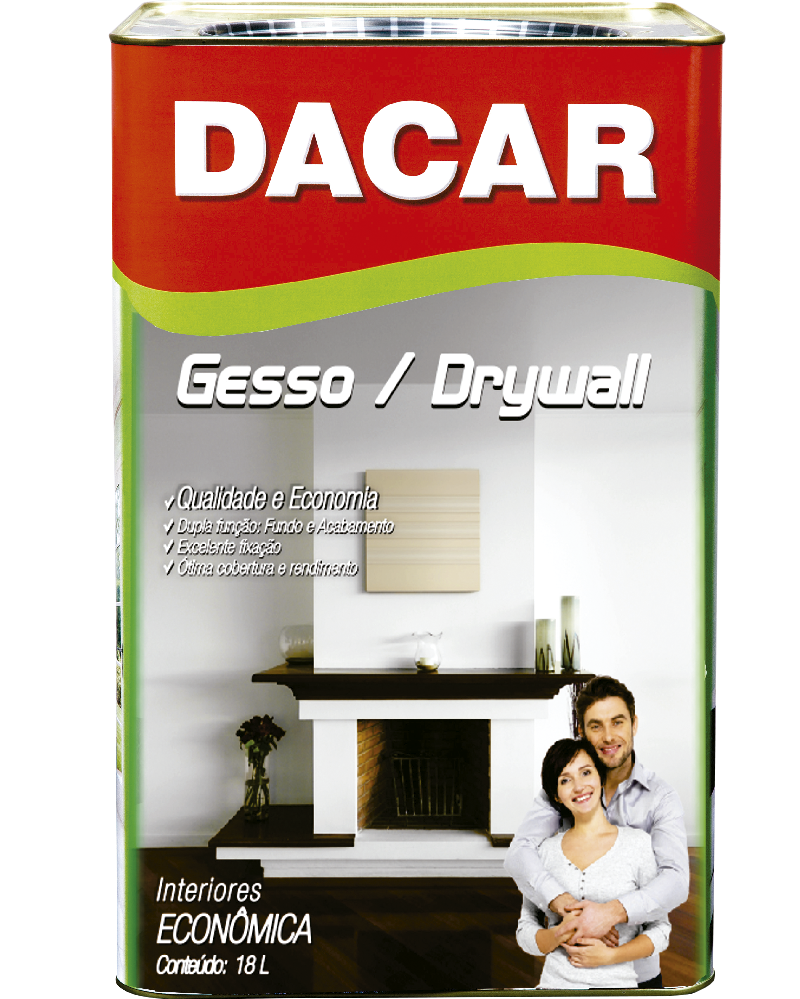 Tinta Acrílica Gesso Dacar - 18L