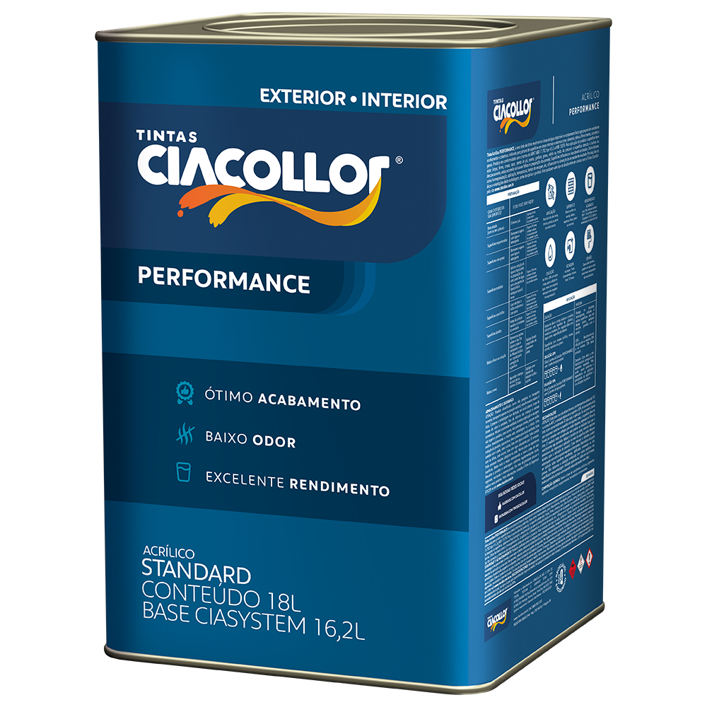 Tinta Acrílica Performance Ciacollor - 18L