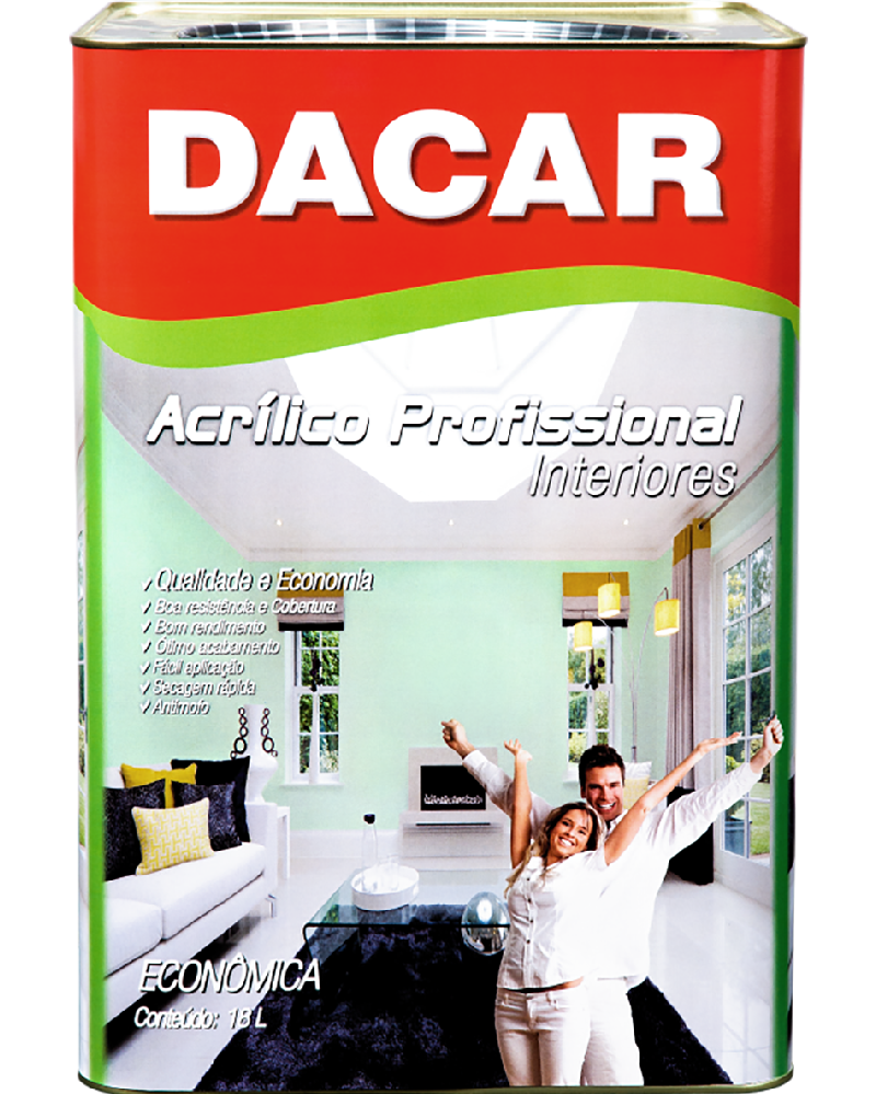 Tinta Acrílica Profissional Dacar - 18L