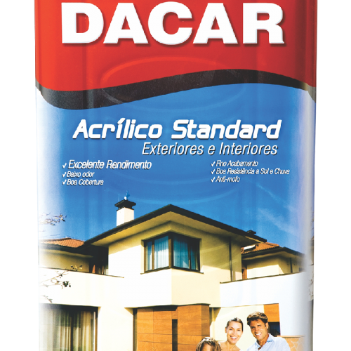 Tinta Acrílica Standard Dacar - 18L