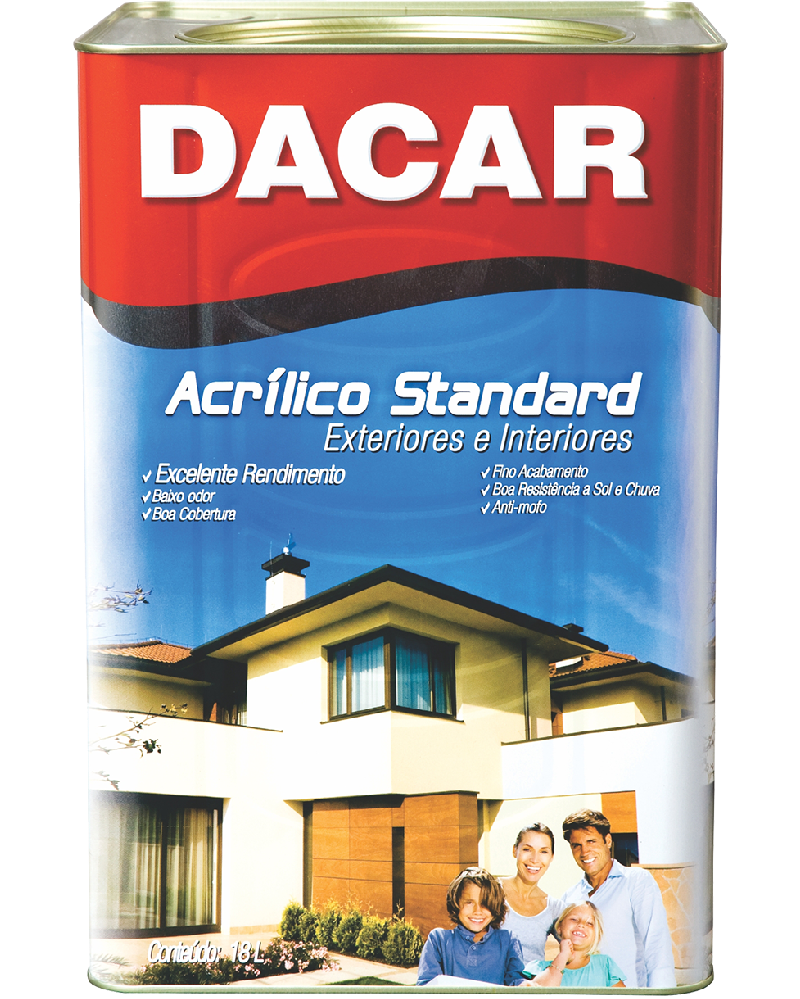 Tinta Acrílica Standard Dacar - 18L