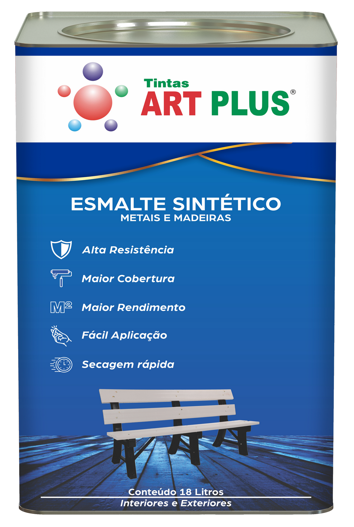 Tinta Esmalte Sintético Artplus - 18 litros