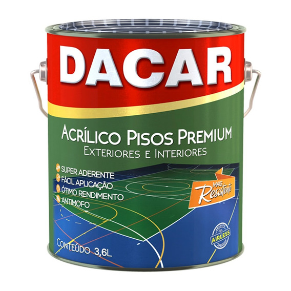 Tinta Piso Premium Dacar Branco 3,6L